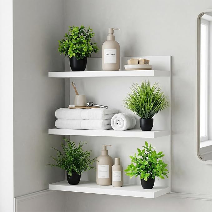 LOYWREE 4 Pack Artificial Plants Mini Fake Potted Plants Small Faux Greenery for Indoor Home Office Desk Table Shelf Farmhouse Bathroom Kitchen Coffee Table Laundry Room Decor