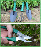 5PCS Gardening Tool Set Plant Care Mechanics Kit Pruning Tools with Carrying Case