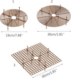 Plastic Potted Plant ence lower Protective ence Hollow Cover Anti-pets Adjustable Easy Installation