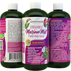 GARDENWISE Marina Mist: Organic Aroid Plant Food & Foliar Kelp Spray - Nourish & Enhance Peace Lily, ZZ Plant, Elephant Ear, Monstera, Aglaonema, Philodendron, Pothos, Colocasias - Easy to Use (16 oz)