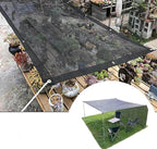 Garden Shade Canopy 4x4 Shade Cloth for Greenhouse Heat Insulation Shade Cloth, Tear Resistance, 90% Shade Sail for Garden Pergola Plant Balcony Courtyard,black-4x7m