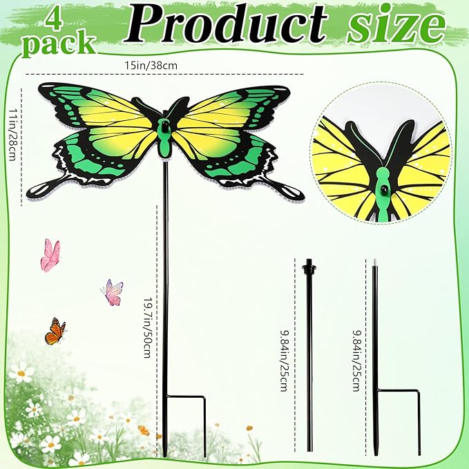 4 Pack Corrugated Plastic Plant Umbrellas for Outdoor Plants 12 Inch Garden Plant Shade Cover Hot Sun Animal Plants Umbrella for Patio, Potted Plant and Garden Beds Decor