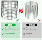 5 Pack Plant Protector from Animals, 17x14 inch Wire Plant Cages Mesh Plant Cage Garden Plant Protector, Sturdy Bunny Barricades Chicken Wire Cloche Plant Protectors for Keeping Bunny Animals Out