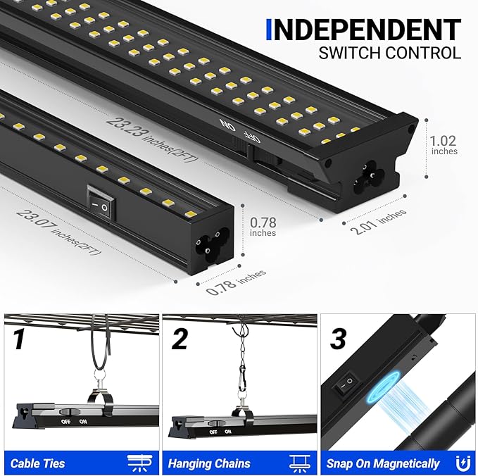 Barrina LH750 Pegboard Indoor Greenhouse with Grow Light, Plant Cabinet with 4PCS 5000K Full Spectrum Grow Lamps, 3 Adjustable Pegboards, 2 Racks, Wheel, for Foliage Plant, Seedling, 29.5x13.8x67.9IN