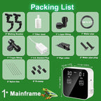 Reptile Mister Automatic, Quiet Reptile Misting System with Timer, Reptile Fogger Humidifiers with Fine Water Mist Nozzles, Terrarium Mister Humidifiers with Water Shortage Protection