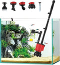 Electric Aquarium Gravel Cleaner Vacuum, Removable Water Changer, Automatic Changer with Multi-Function Nozzles, Strong Suction for Fish Tank Sand Cleaning, Water Changing and Waste Removal