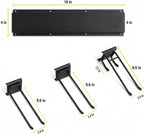 MBQQ Garage Tool Organizer Wall Mounted, 16 Inches Adjustable Garden Tool Organizer Rack,Heavy Duty Yard Tool Organizer,Single piece