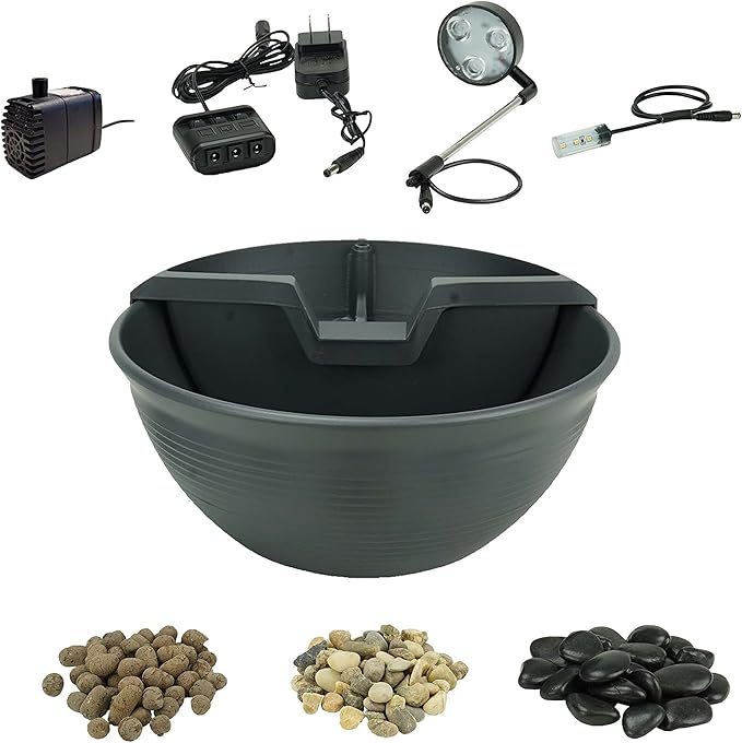 Aquascape AquaGarden Tabletop Fountain Kit (Gray)