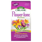 Espoma Organic Flower-Tone 3-4-5 Natural & Organic Plant Food; 4 lb. Bag; Organic Fertilizer for Flowers, Annuals, Perennials & Hanging Baskets. Blossom Booster -Pack of 3
