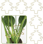 PRETTY JOLLY 5PCS Iron Monstera Plant Support Stakes Premium Plant Stand for Indoor & Outdoor Plants Practical Leaf Holders,Durable Trellis Accessories for Gardening Enthusiasts(Tree)