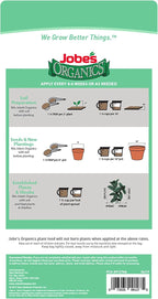 Jobe’s Organics Granular Garden Fertilizer, Easy Plant Care Fertilizer for Herb Gardens, 4 lbs Bag