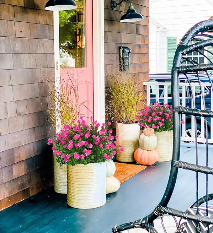 RECUTMS Faux Flowers Artificial Plants & Flowers Boxwood Springs Artificial Outdoor Flowers UV Resistant Boxwood Greenery Artificial Uv Resistant Outdoor Plants Fake Greenery Stems(Pink)