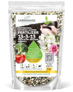 Gardenwise Professional Universal Garden Fertilizer 13-3-13 with Slow-Release Formula (1 Quart)