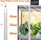 Bstrip Indoor Greenhouse with Grow Light, Indoor Greenhouse Cabinet with 6 Pack 90W Grow Lights with Timer, Mini Green House for Indoor Plant, Seed Starter, Seeding, 35.4"x13.8"x70.8"