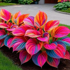290+ Perennial Hostas for Planting, Low Maintenance Rich Foliage, Heart Shaped Leaves, Outdoor Garden Attract Pollinators Bonsai Decoration Non-GMO Heirloom Hosta Plants Seeds
