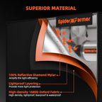 Spider Farmer EVO Grow Tent Kit Complete 2.3x2.3 SF-1000 Samsung LM301H Dimmable, Complete System 28"x28"x63" Grow Tent Set 4" Ventilation System with GGS Smart Controller & 6'' Clip Fan