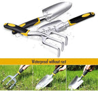 3PCS Mini Garden Tools Sets Durable Gardening Hand Tool Ergonomic & Rust Resistant for Women Kid Men Gardener