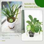 3pcs Large Plant Self Watering Globes, 17.5 oz Plastic Water Bulbs Top Fill, Plant Watering Devices System Slow Release Terracotta, Water Spikes Stakes for Indoor(3pack)