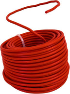BudHuggers (Red) for Optimal Plant Training | 50ft (15M) | 3mm Thick Garden Wire Ties | Flexible & Durable | Rubber Plant Ties to Yield Bigger Buds, Stronger Branches & Larger Canopies