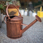 1 Gallon Watering Can, Copper Watering Can, Metal Water Can with Removable Spout, Perfect Plant Water Can for Indoor and Outdoor