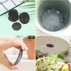200 Pack Plant Pots Hole Mesh Pad Plastic Flower Pots Drainage Hole Cover Screen Filter for Flower Planters Boxes Ceramic Succulent Planter Terracotta Clay Pot Bonsai Outlet Training Pot