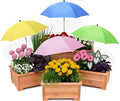 Tryly Plant Umbrellas for Outdoor Plants, Garden Umbrella Shade for Potted Plants and Garden Beds, Provide Shade to ‌Defend Plants From Blazing Sun