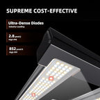 Spider Farmer G3000 Grow Tent Kit Complete 3x3x6ft, 300W Dimmable Bar Style LED Grow Lights 36"x36"x70" Tent Kit 4" Ventilation System with GGS Controller