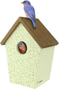 Wild Wings Decorative Bluebird House Spring Ivy, White