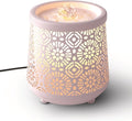 Homedics Indoor Relaxation Fountain with Light & Natural Sound, Tabletop Water Fountain for Home or Office, Small Indoor Water Fountain with Quiet Pump, Soothing Zen Desktop Decor (Pink)