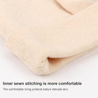BQUBO Newborn Baby Girls Hats Mittens Set Hospital Hat Beanie Infant Bow Hats Baby Cotton Gloves for 0-6 Months