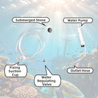 Drip Acclimation Kit for Aquarium, Adjustable Precision Slow Drip System to Reduce Stress, Prevent Osmotic Shock, Safe Acclimation for Shrimp, Fish