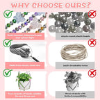23" Macrame Plant Hanger | Butterfly Suncatcher Hanging Plant Holder with Hook,4–16 Inch Pots for Indoor Outdoor,Ideal Gift for Plant Lovers