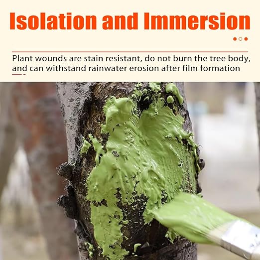 350g/800g Tree Wound Sealer & Pruning Sealer, Bonsai Cut Paste with Brush for Cut, Damaged Bark, Grafting, Ready to Use Seal for Shrub, Bonsai, Roses, Orchard, Horticulture Grade (800g/28fl.oz)