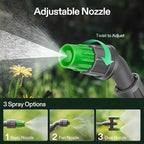 VIVOSUN 1.35 Gal/5L Pump Sprayer, Garden Water Sprayer for Plants, Weeds & Lawn Care, with 3 Nozzles, 50'' Long Hose & Pressure Relief Valve (Pack of 2)