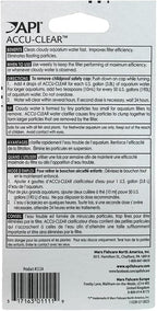 API ACCU-CLEAR Freshwater Aquarium Water Clarifier 1.25-Ounce Bottle (111A)