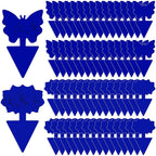 Fruit Fly Traps, 60 Pack Blue Sticky Traps, Fungus Gnat Traps, Plant Fly Stickers for Indoor and Outdoor Use Protect The Plant