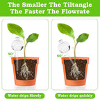 Suyeah 6 Pack Plant Watering Globes Top Fill, Self Watering Planter Spikes Insert, Self Watering Planter Insert Plant Watering Devices Plant Watering Bulbs for Indoor and Outdoor (Pumpkin)