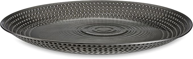 Good Directions Bird Bath Basin for Outside Backyard, Outdoor, Patio, Garden, Birdbath Gift for Bird Lovers Watchers, Large 20" Copper Metal Pewter
