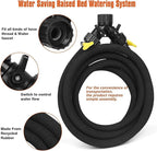 10FT for Trees 1/2" Water-Saving Soaker Hose with Solid Brass Connectors, Drip Irrigation Kit