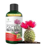 Professional Cactus Fertilizer Liquid 3-1-2 Concentrate 8 oz, Premium Liquid Plant Food for Indoor and Outdoor, Liquid Cactus Fertilizer Made in USA