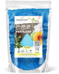 Gardenwise 20-20-20 Water-Soluble Fertilizer – Powder for Liquid Plant Food for Indoor & Outdoor Plants, Orchids, Vegetables, Lawns, Flowers – 20 20 20 Fertilizer 3 Quarts (6 lbs)
