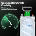 VIVOSUN 1.8 Gal/7L Pump Sprayer, Garden Water Sprayer for Plants, Weeds & Lawn Care, with 3 Nozzles, 50'' Long Hose & Pressure Relief Valve
