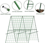 Cucumber Trellis, A-Frame Sturdy Garden Trellis for Raised Bed, Plant Support for Climbing, Plant Trellis for Bean Pea Rose Vine Plants, Plant Grow Support for Outdoor Raised Bed