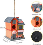 Yinns Bird House for Outside, Birdhouses for Outdoors Nesting, Decorative Coffee Store House Bird Houses for Yard Garden Decor, Water Proof