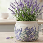 Pots for Plants, Ceramic Planters for Indoor/Outdoor Plants, 6.29'' Plant Pots Indoor with Drainage, Vase & Planters, Vintage Rustic Pots for Indoor Plant, House & Home Decor, Vintage Blue