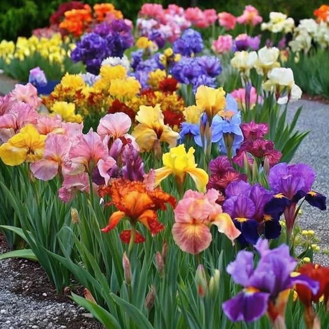 320+ Blooming Iris Flower Seeds for Planting Exotic Perennial Flower Non-GMO Heirloom Seed Beautiful and Colorful Blooms for Your Garden