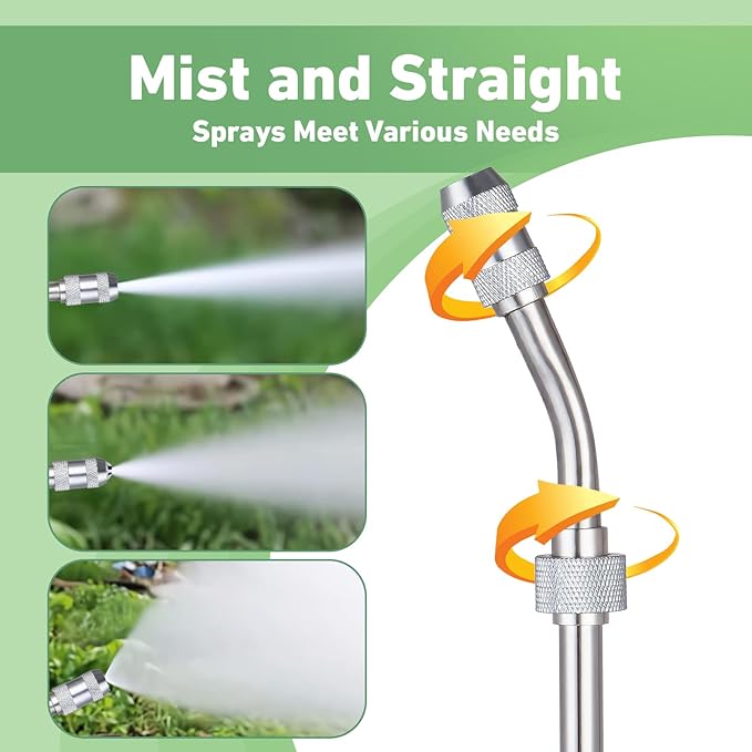 29 Inch Spray Wand Replacement Compatible with Ryobi, Trigger Wand Set Include Hose Quick Connector Compatible for P2800, P2803 Sprayer Suitable for Ports with a Diameter of 0.7 inches