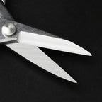 Wazakura Stainless Steel Series Traditional Bonsai Scissors, Made in Japan 7 in (180 mm), Hasami Pruning Shears, Professional Garden Tools (Traditional Stainless Steel)