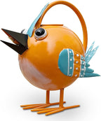 Metal Cute Bird Watering Can,Watering Can Indoor/Outdoor Plants, Decorative & Functional 1.8 L/0.5 Gallon Water Pot for House Flowers Plant, Home,Farmhouse Garden Decor