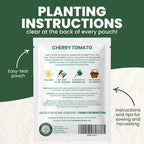 Cherry Tomato – 200 Premium Seeds for Planting – Sweet, Prolific, High-Yielding Heirloom for the 2026 Season – 600-Milligram Pouch